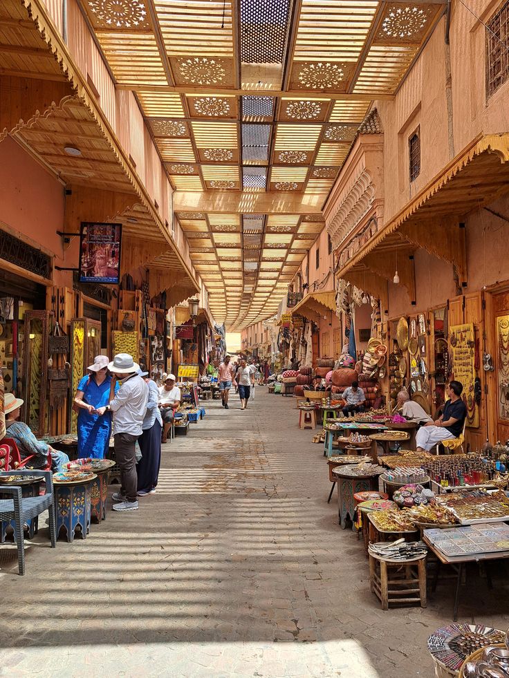 Marrakech souk Morocco