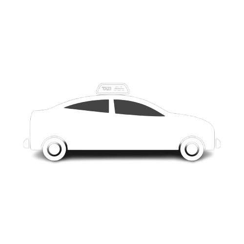 taxi it is white icon vector removebg preview